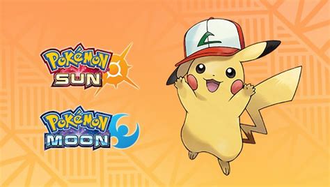 Pokémon Sunmoon Distribuição Do Pikachu Com Boné De Kanto Já Esta