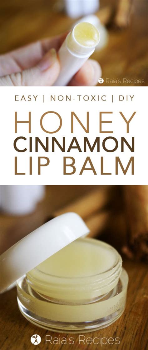 Honey And Cinnamon Lip Balm Easy Non Toxic Diy Recipe