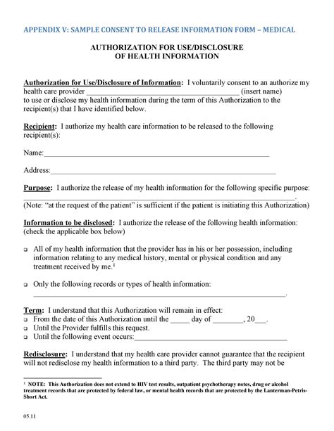 30 Medical Release Form Templates Template Lab