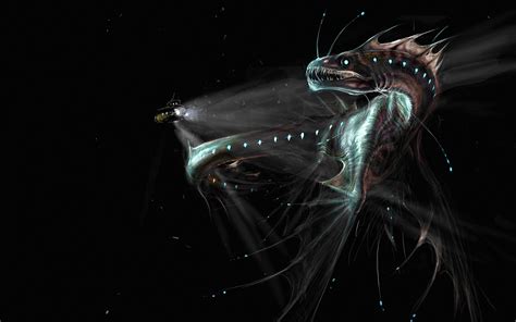 Deep Sea Creatures Wallpapers Top Free Deep Sea Creatures Backgrounds WallpaperAccess