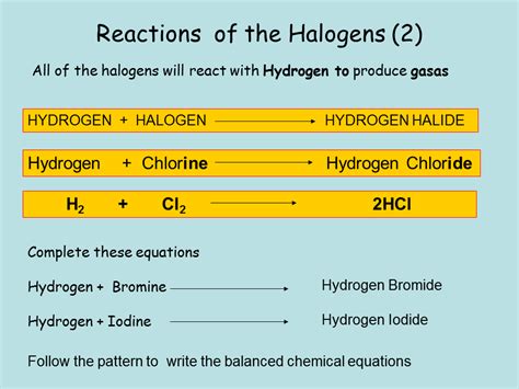 Group 7 Halogens Presentation Chemistry