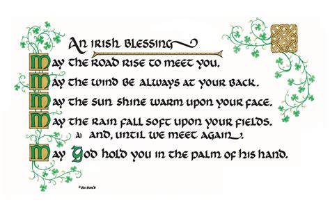 An Irish Blessing Card Mi Sun