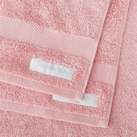 Sheridan Meridian Towel Bale Pink Allens