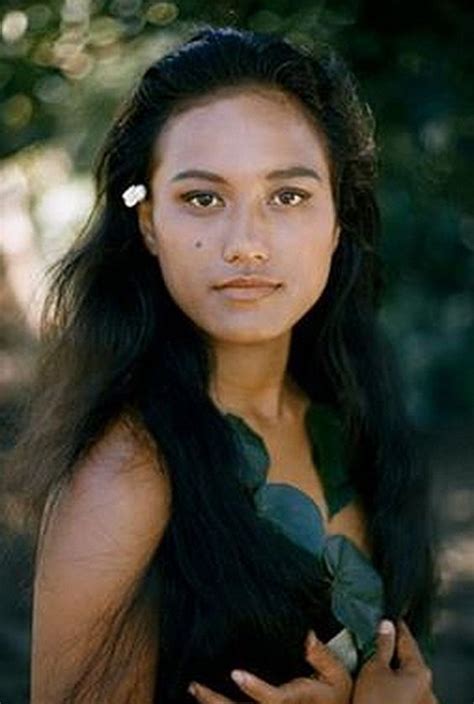 Tarita Teriipia Born December 29 1941 Bora Bora French