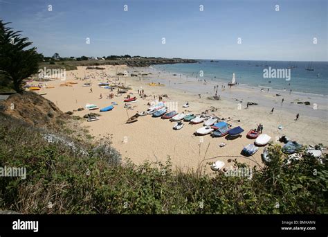 Plage Des Vieilles Beach Ile Dyeu Island Stock Photo Alamy