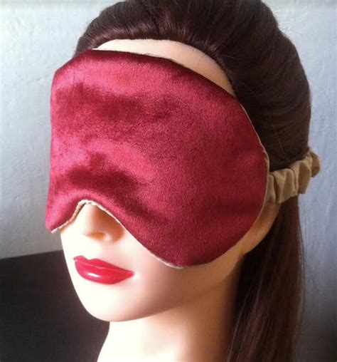 Velvetsilk Eye Mask Sleep Mask Lined Lightweight Rubber Etsy