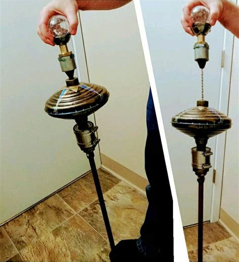 Steampunk Walking Stick With Spinning Top By Ca1mzombie On Deviantart