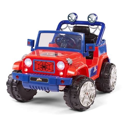 Kidtrax 6v Spidey And His Amazing Friends 4x4 Powered Ride On In 2022