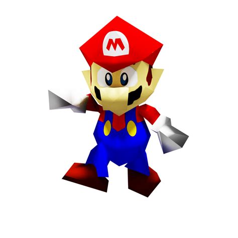 Super Smash Bros 64 Mario Render By Segagogoart On Deviantart