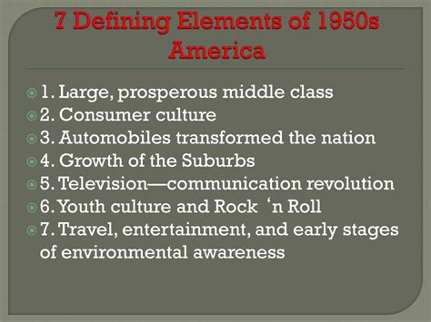 Ppt The Affluent Society 1950s Powerpoint Presentation Free