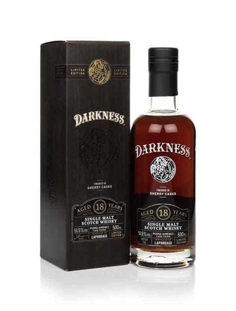 laphroaig 18 year old pedro ximenez cask finish darkness whisky master of malt