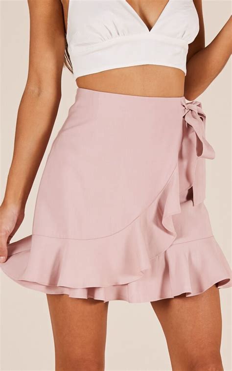 Showpo Start The Party Skirt In Blush 14 Xl Skirts Party Skirt