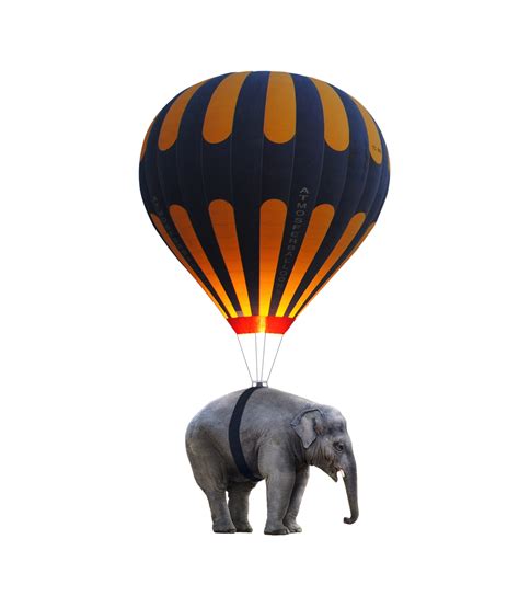 Elefant Ballong Flying Gratis Foto På Pixabay