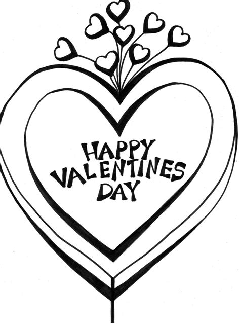 Happy Valentines Day Coloring Pages Best Coloring Pages For Kids