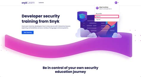 Snyk Learn Reporting Updates