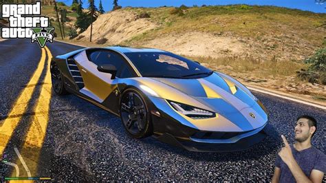 Gta 5 My Gold Lamborghini 😍 Youtube