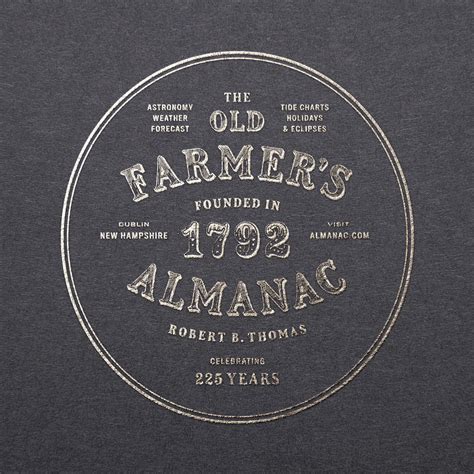 The Old Farmers Almanac On Behance