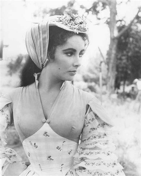 Gatabella “ Elizabeth Taylor On The Set Of Raintree County 1957 ” Elizabeth Taylor