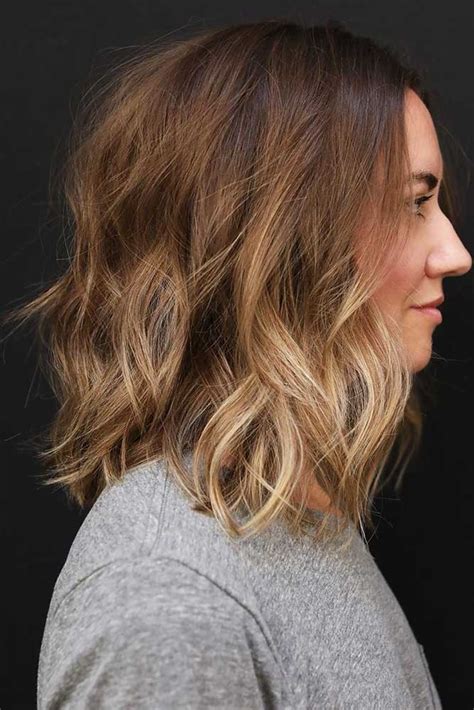 They look amazing in all kinds of combinations, with all hair colors, and these beachy waves suit the girls with medium length hair. 35 Trendy Hairstyles For Medium Length Hair ...