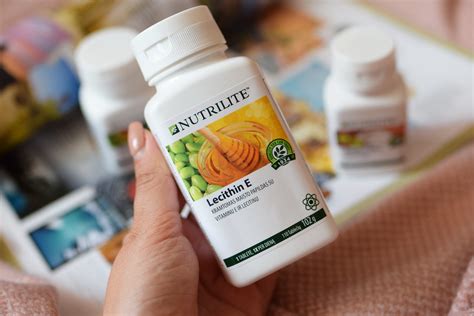 This product is an excellent combination of vitamin e (of naturally derived origin) and lecithin. Daily Shine Kit NUTRILITE™ | Lithuanian Beauty Blog
