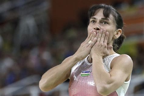 Oksana Chusovitina Becomes Silver Medalist At The Gymnastics World Cup