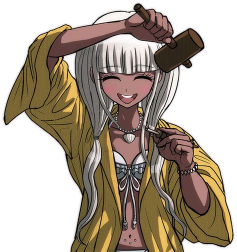 Touch device users, explore by touch or with swipe gestures. Image - Danganronpa V3 Bonus Mode Angie Yonaga Sprite 14 ...