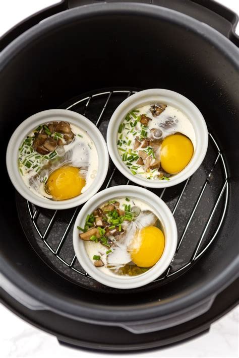 Instant Pot Eggs En Cocotte Food Instant Pot Dinner Recipes Instant
