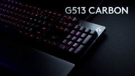 Logitech G513 Carbon Rgb Mechanical Gaming Keyboard Carbon Tactile