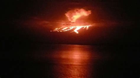 Equateur éruption Du Volcan La Cumbre Sur Une île Inhabitée Des Galapagos Blog Archipel Des