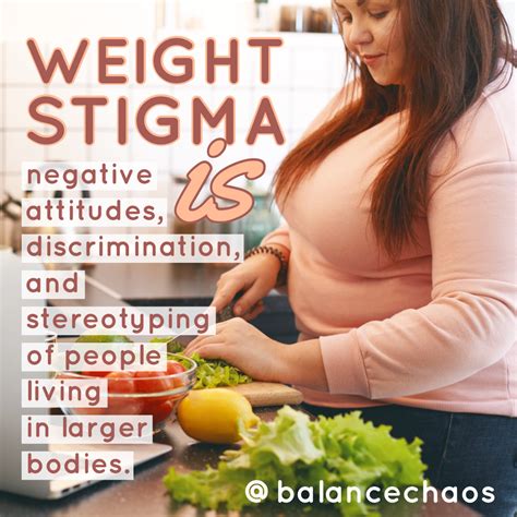 weight stigma discrimination based on body size balance chaos