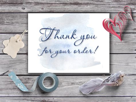 We did not find results for: Thank for your purchase note Thank you for your order card