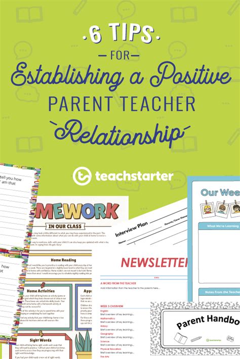 6 Tips For Establishing A Positive Parent Teacher Relationship