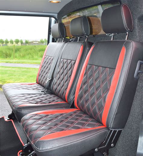 I am concerned with the seat covers interfering with the passenger air bags and what i. VW Transporter T5 Kombi (Captain Seats) Seat Covers Red ...