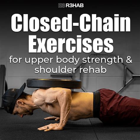 Open Vs Closed Chain Exercises E Rehab