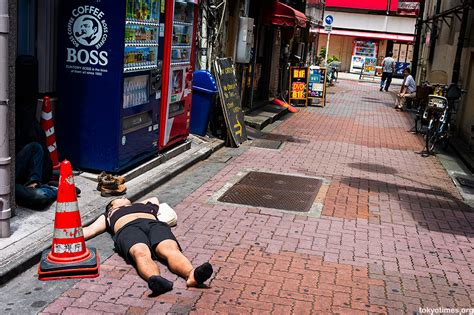 Drunk And Asleep On Tokyos Streets — Tokyo Times