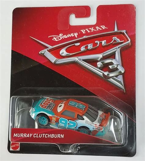 Cars 3 Murray Clutchburn Racer Sputter Stop Team Mattel Disney