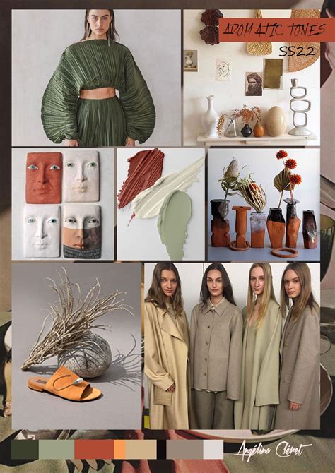 Spring summer 2022 trends are here, packed with big color alongside muted tones. AROMATIC TONES SS22 - Fashion & Colors Trend by Angélina ...