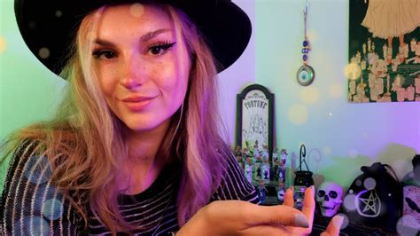 asmr witch makes you a sleep potion 🔮 youtube