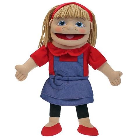 Small Girl Light Skin Tone Puppet In 2021 Hand Puppets The Puppet