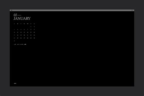 Mac Desktop Screen Calendar Companiontide