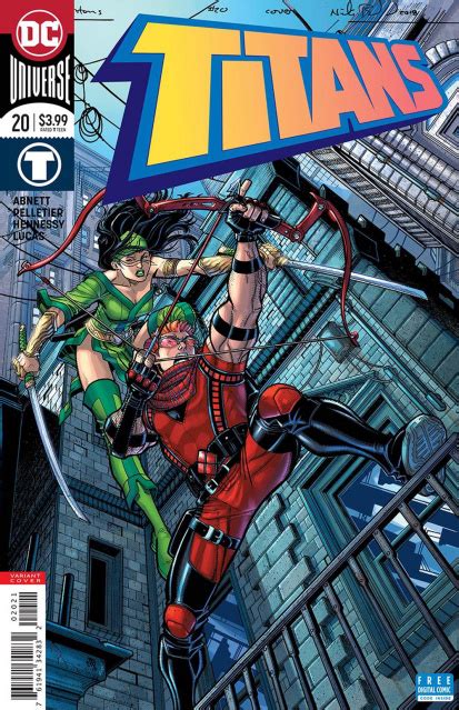 Titans 20 Variant Cover Fresh Comics