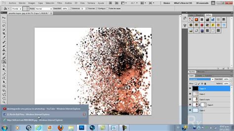 Tutorial Photoshop Cs5 Desintegración De Objetos Efecto Dispersión