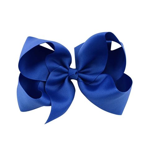 U Pick 6 Inch Hair Bow 6 Inch Bows Large Hair Bows Solid Etsy