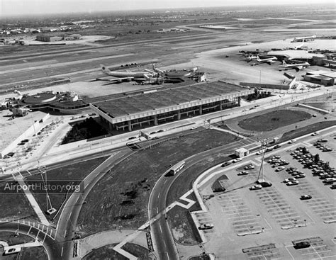 New York Kennedy Airport Aerial View Of Sundrome 1972