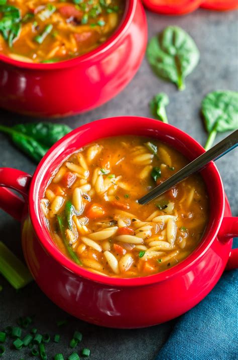 One-Pot Orzo Vegetable Soup | Recipe | One pot orzo, Vegetable soup recipes, Vegetable soup ...