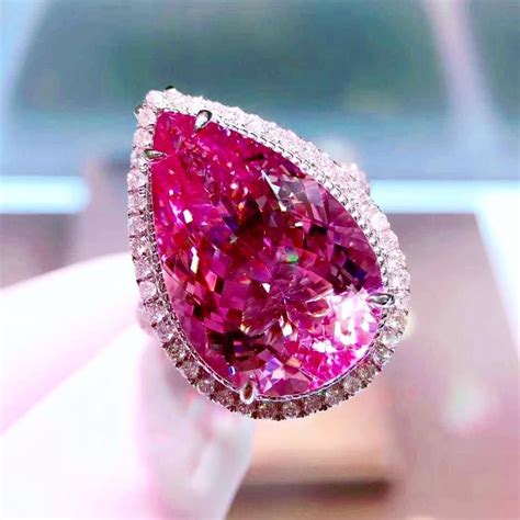 Look At The Mesmerising Morganite Gem On This Ring Did You Know That