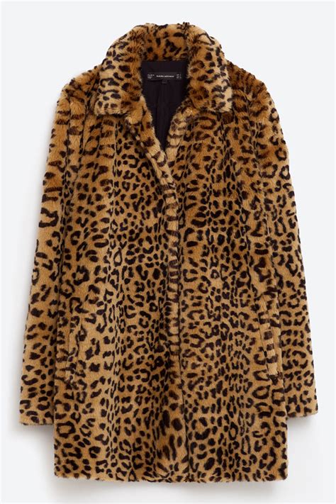 Leopard Print Faux Fur Coat With Hood Roberts Emma Holidate Leopard