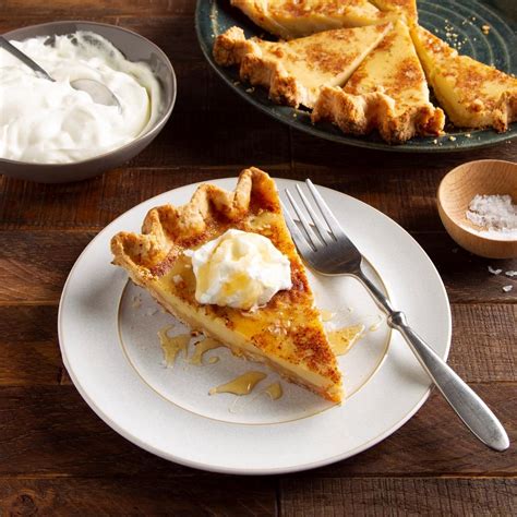 Moms Custard Pie Recipe How To Make It Taste Of Home