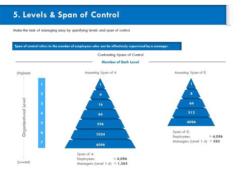 Levels And Span Of Control Assuming Ppt Powerpoint Presentation Model
