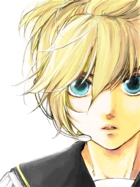 Anime Blonde Hair Blue Eyes